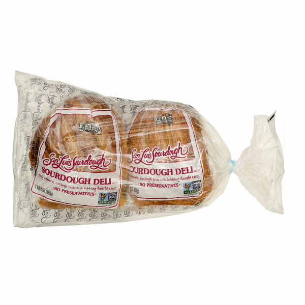 San Luis Sourdough Sliced Sour Loaves, 24 oz, 2 count