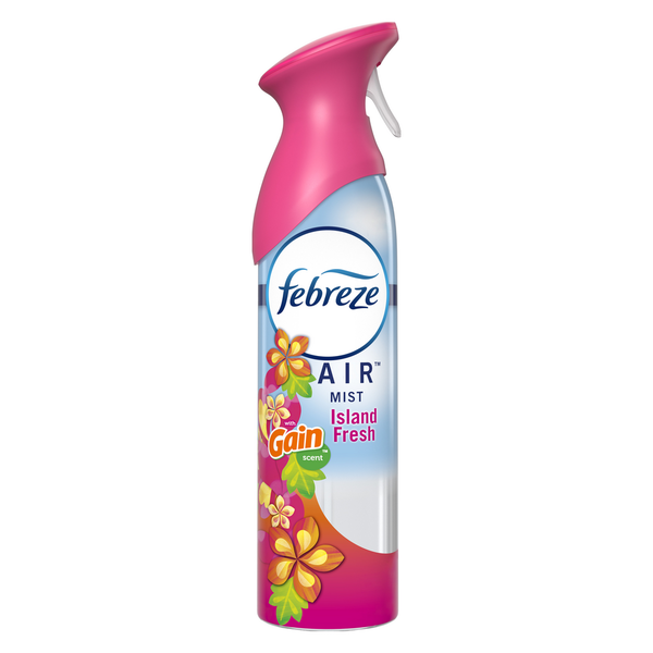 Febreze Odor-Fighting Air Freshener, Gain Island Fresh Scent Same
