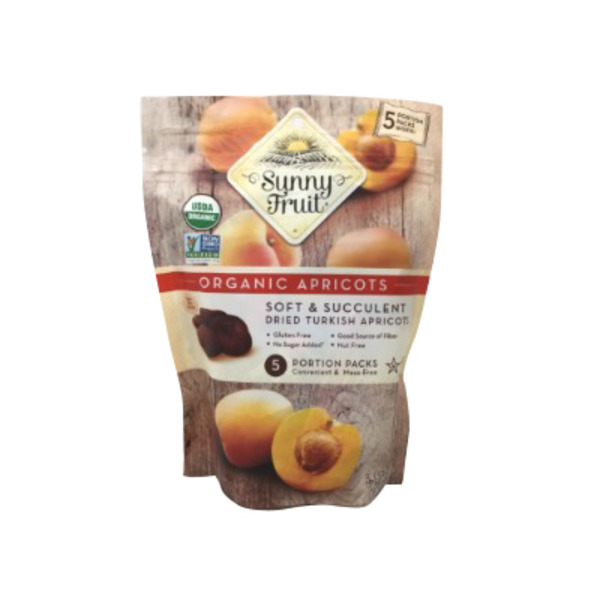 Sunny Fruit Soft & Succulent Organic Dried Turkish Apricots
