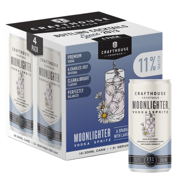 Crafthouse Cocktails Moonlighter Vodka Spritz Same-Day Delivery