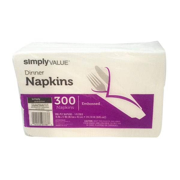 Simply Value Dinner Napkins (300 ct) from Smart & Final Instacart