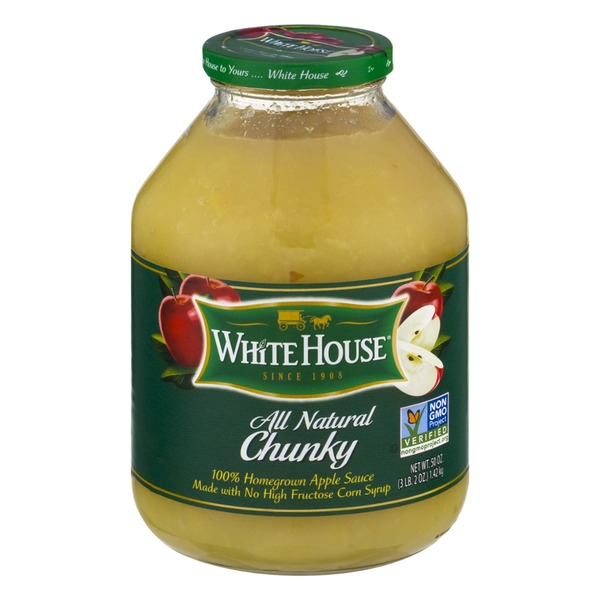 White House All Natural Chunky Apple Sauce (50 oz) Instacart