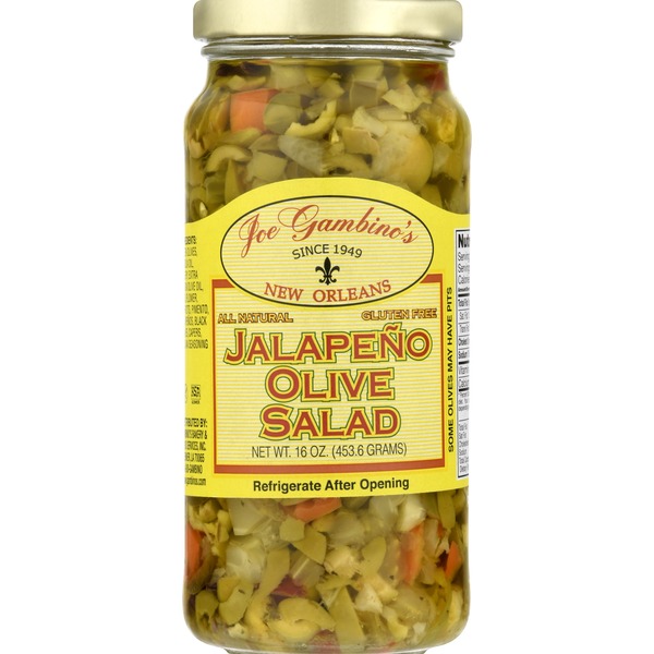 Joe Gambinos Olive Salad, Jalapeno (16 oz) Instacart