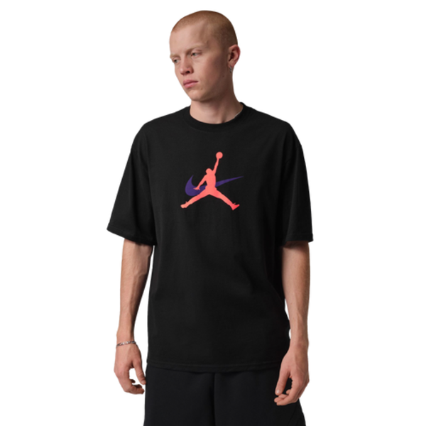 Jordan Men's MJ Statement 1985 Short Sleeve Crew, XL - Black