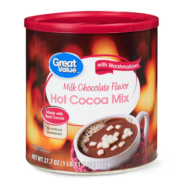 Walmart Great Value Milk Chocolate Flavored Hot Cocoa Mix Same-Day ...
