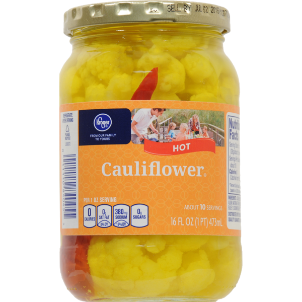 Kroger Jarred Cauliflower, Hot (16 fl oz) from Kroger Instacart