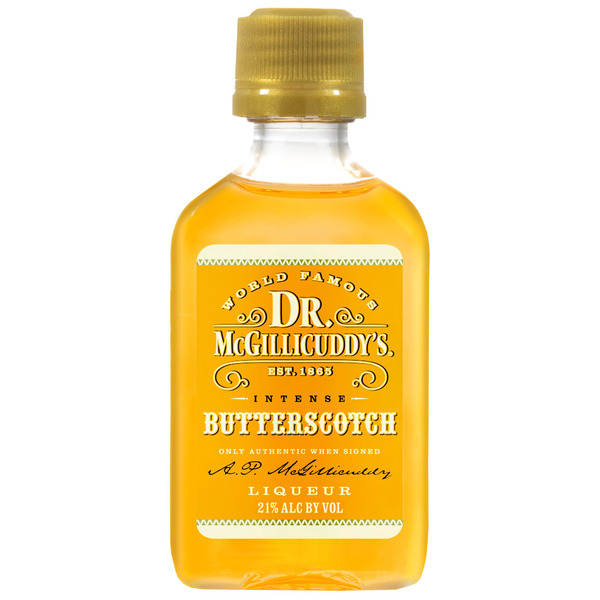vaqutauxヴァクトーリアルファージョッキーハットミルク Dr McGillicuddy's Butterscotch Liqueur, Liquor, 42 Proof Same-Day
