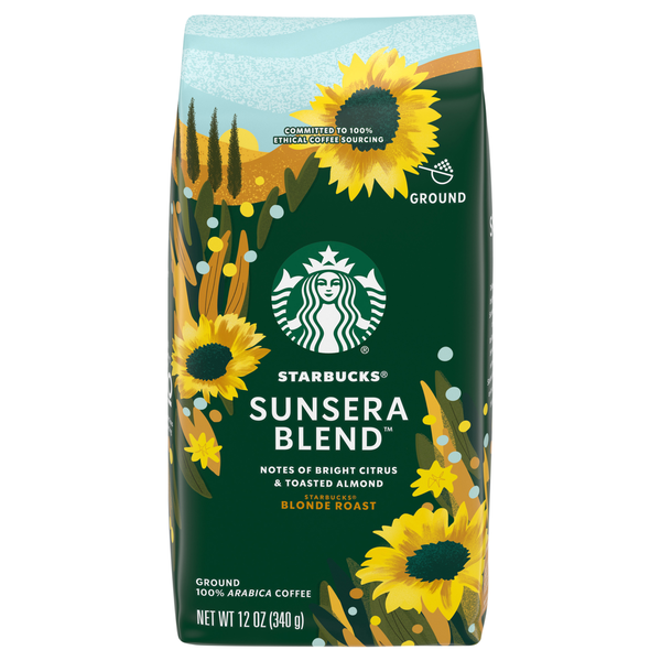 Starbucks Coffee, 100% Arabica, Ground, Blonde Roast, Sunsera