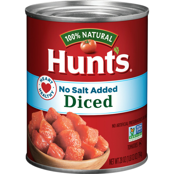 Hunt's Diced Tomatoes No Salt Added