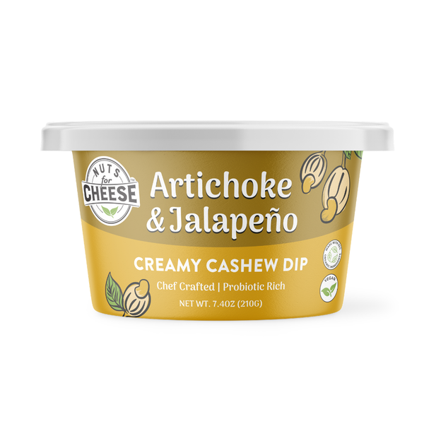 Nuts For Cheese Artichoke & Jalapeño Creamy Cashew Dip