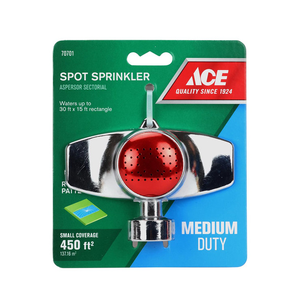 ACE 450' Red Zinc Sled Spot Sprinkler