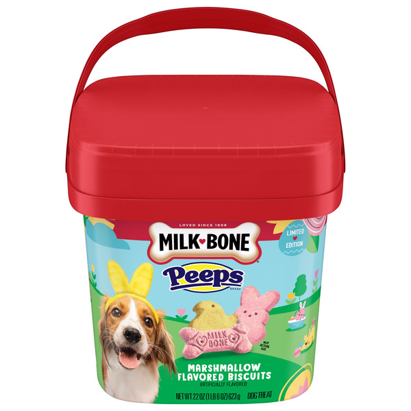 Milk-Bone Peeps Dog Treats, Pail