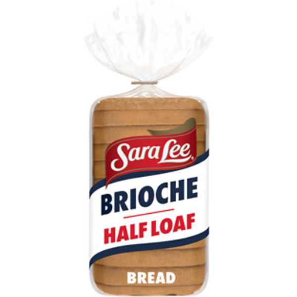 Sara Lee Brioche, Bread, Half Loaf, Sandwich Bread, 12 oz