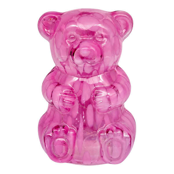 Innovibe LED Glass Gummy Bear Light, Pink