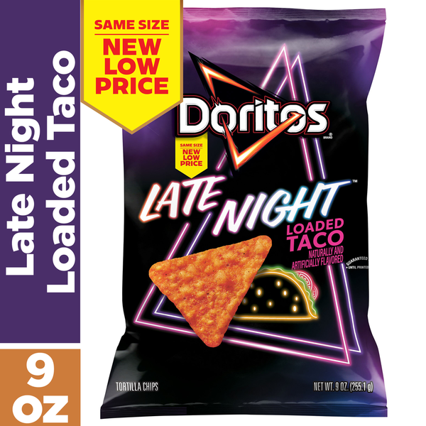 Doritos Tortilla Chips Late Night Loaded Taco