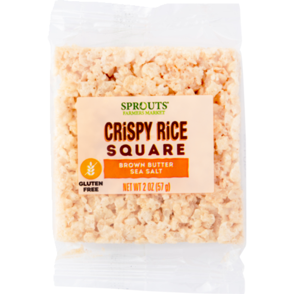 Sprouts Brown Butter Sea Salt Crispy Rice Square
