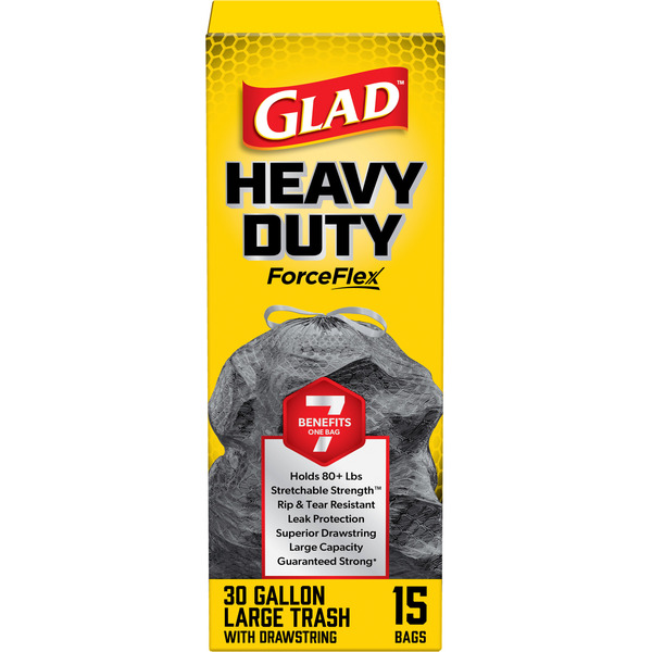 Glad ForceFlex Trash Bags - Thumbnail 3