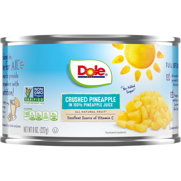 Dole Pineapple, Crushed