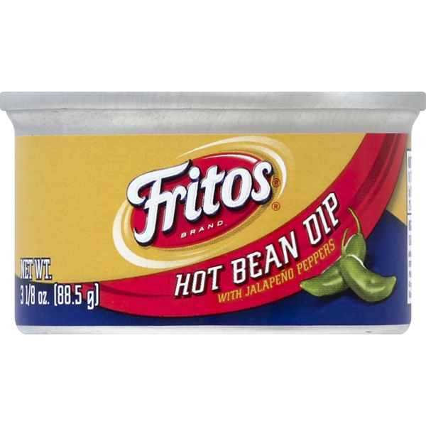 Fritos Hot Bean Dip with Jalapenos (3.125 oz) Instacart