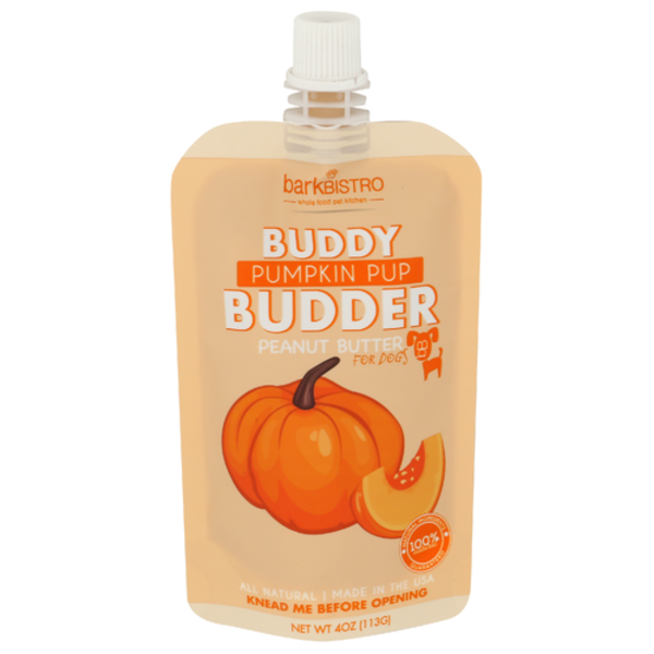 Buddy Budder By Bark Bistro Pumpkin Pup Peanut Butter For Dogs