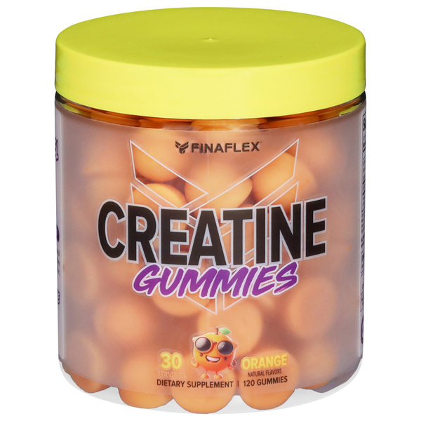 FINAFLEX Creatine Gummies, Orange Flavor Same-Day Delivery or