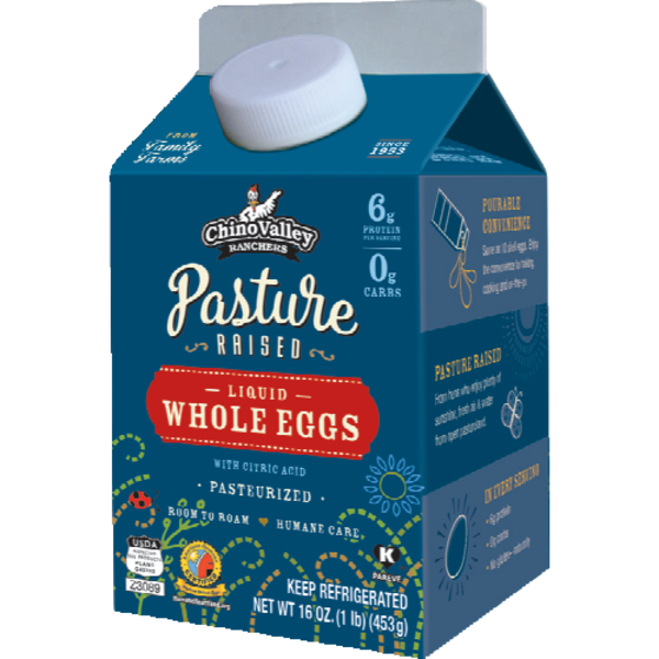 Chino Valley Ranchers Pasture Raised Whole Liquid Eggs