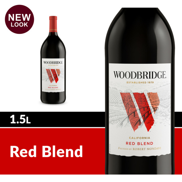 Woodbridge Red Blend Red Wine Bottle (1.5 L) Delivery or ...