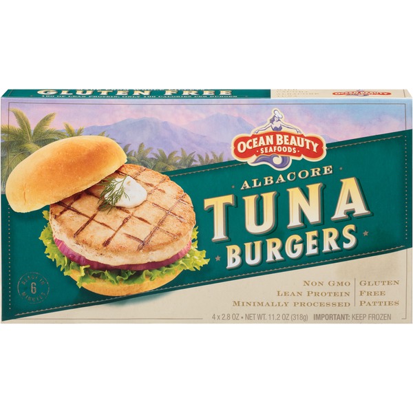 Ocean Beauty Albacore Tuna Burgers (2.8 oz) Instacart