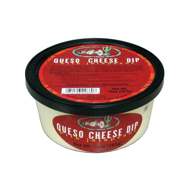 Queso Cheese Dip With Jalapenos (10 oz) from Kroger Instacart