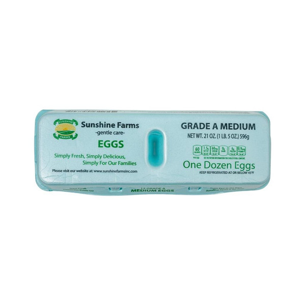 Sunshine Farms Medium White Eggs