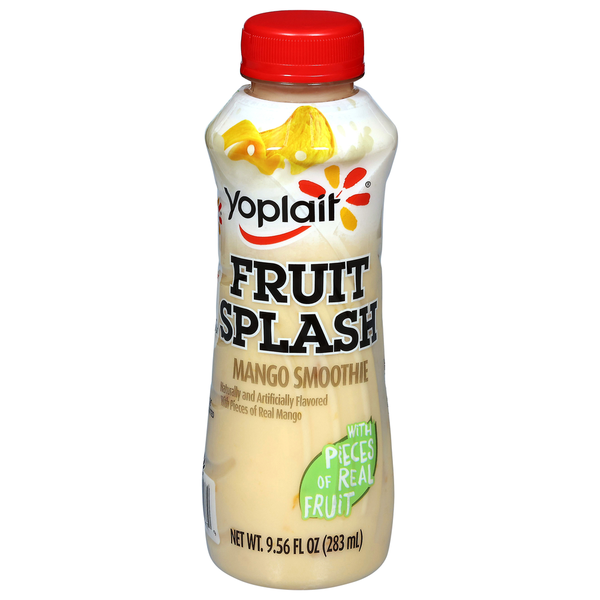 Yoplait Fruit Splash Mango Smoothie