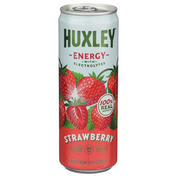 Huxley Strawberry Sequoia Superfruit Energy Drink