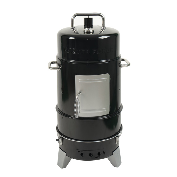 Master Forge 564-Sq. in Black Vertical Charcoal Smoker