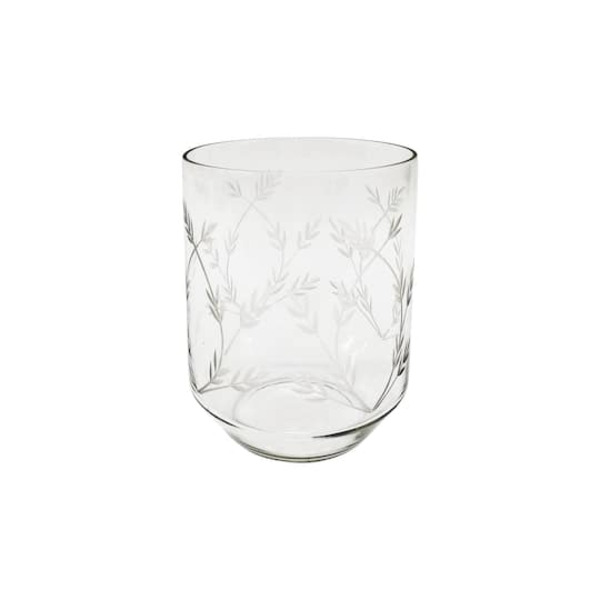 Ashland Etched Glass Vase, L
