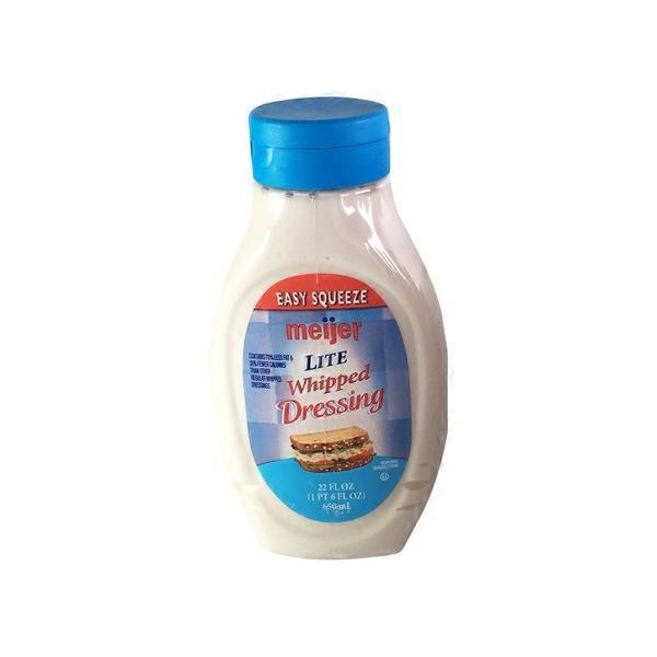 Meijer Lite Whipped Dressing (22 oz) Instacart