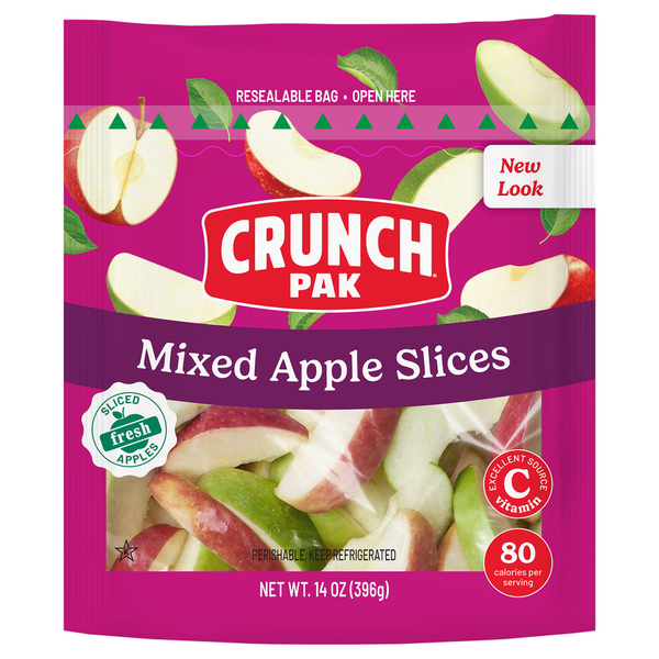 Crunch Pak Mixed Sweet & Tart Apple Slices Gusseted Bag Same-Day