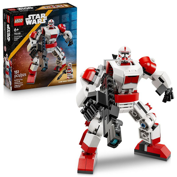 LEGO Star Wars Clone Shock Trooper Mech 151-Piece Building Toy Set 75448