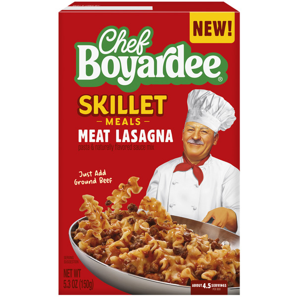 Chef Boyardee Skillet Meals Meat Lasagna