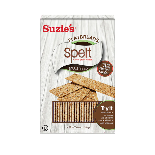 Suzie's Spelt Multi-Seed Flatbreads