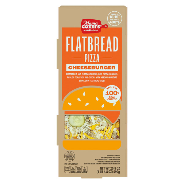 Mama Cozzi's Pizza Kitchen Cheeseburger Party Flatbread Same-Day