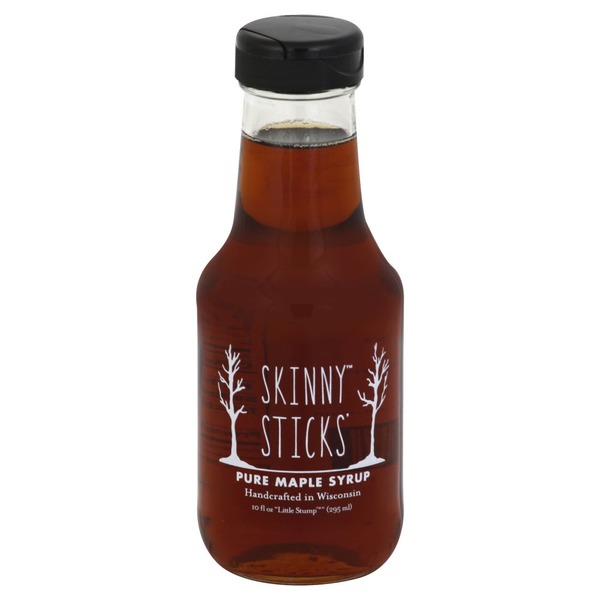 Skinny Sticks Maple Syrup, Pure (10 oz) Instacart