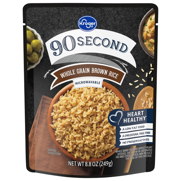 Metro Market Kroger Whole Grain Brown 90 Second Rice Same-Day Delivery ...