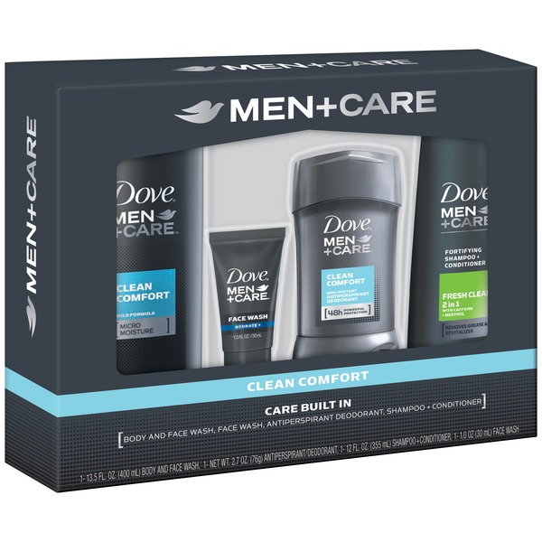 Dove Men Care Clean Comfort National Gift Box 4 Ct From Cvs