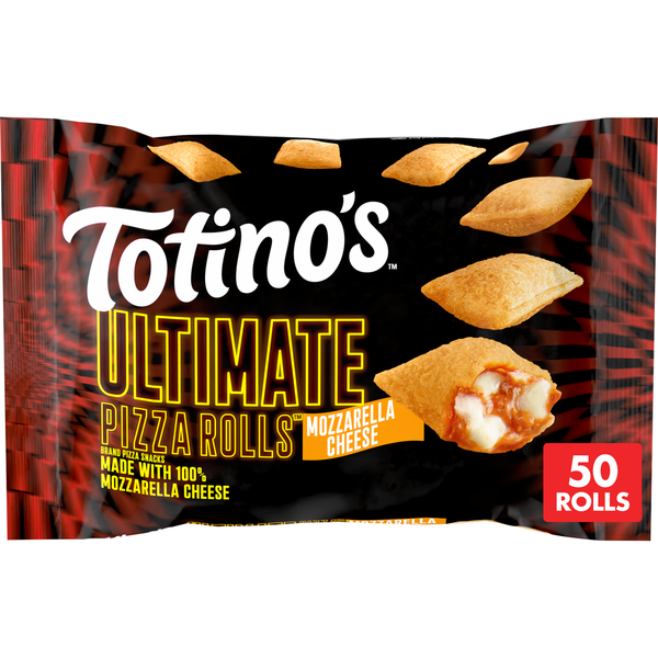 Totino's Ultimate Mozzarella Cheese Pizza Rolls Frozen Snacks Same
