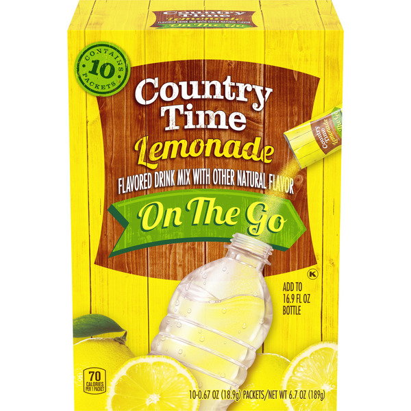 Country Time Lemonade Naturally Flavored Powdered Drink Mix Same