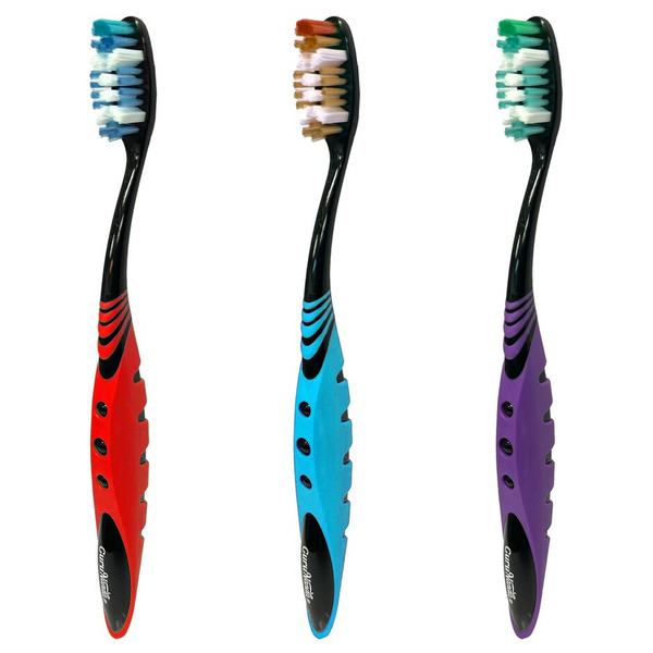 GuruNanda Big Tuft Soft Bristle Toothbrushes Same-Day