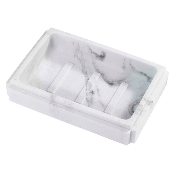Avanti Catania Resin Soap Dish - Gray
