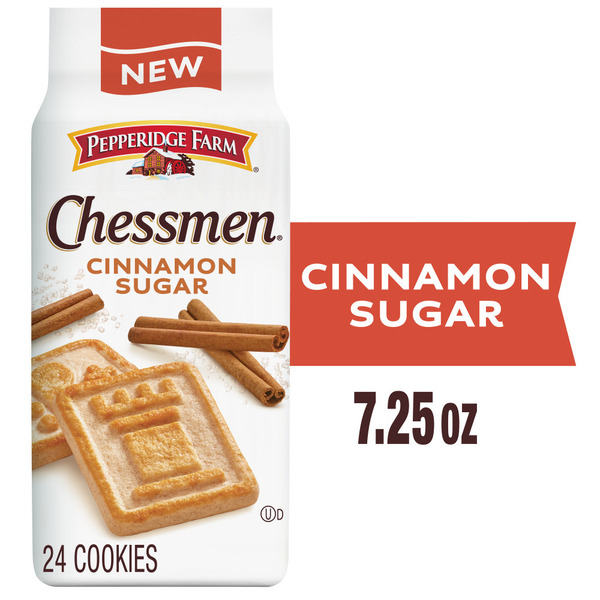 Pepperidge Farm Chessmen Cinnamon Sugar Cookies Same-Day Delivery