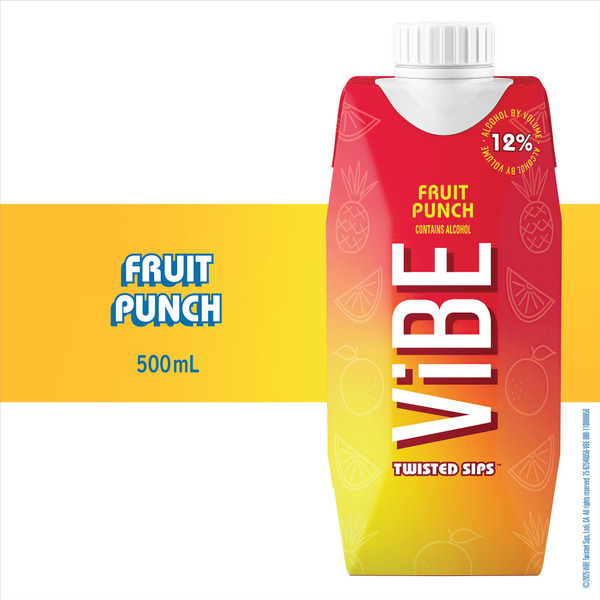 ViBE Twisted Sips Fruit Punch Tetra Same-Day Delivery or Pickup