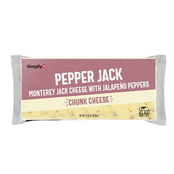 SimplyGO Cheese Chunk Pepper Jack